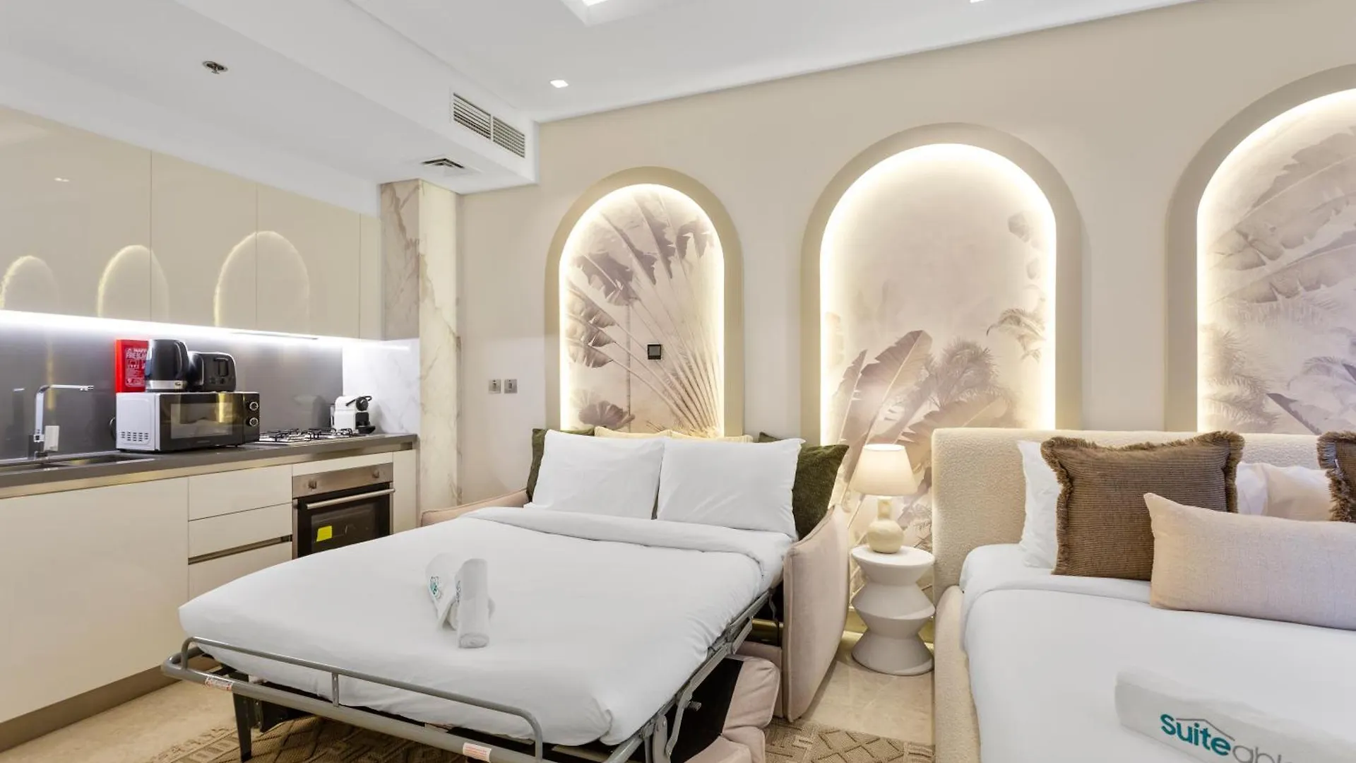 Luxury Living Studio In The Heart Of Business Bay Dubaj Apartament